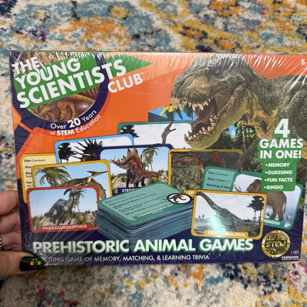 Prehistoric Animal Games - Green